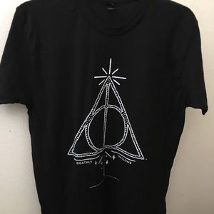 Harry Potter Deathly Hallows Line Symbol T-Shirt